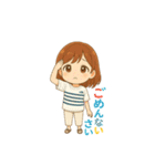 女の子の日常（2）（個別スタンプ：25）