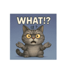 目つきの悪い猫2(英語)（個別スタンプ：7）
