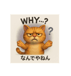 目つきの悪い猫2(英語)（個別スタンプ：13）