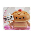パンケーキカプセルトイ(四角型)（個別スタンプ：7）