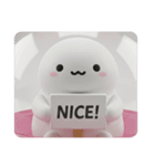 白玉カプセルトイ(四角型)（個別スタンプ：5）