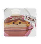 エクレアカプセルトイ(四角型)（個別スタンプ：1）