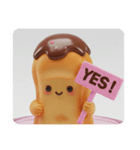 エクレアカプセルトイ(四角型)（個別スタンプ：2）