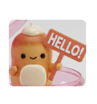 エクレアカプセルトイ(四角型)（個別スタンプ：5）