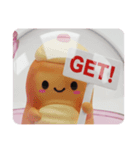 エクレアカプセルトイ(四角型)（個別スタンプ：7）