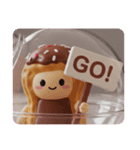 エクレアカプセルトイ(四角型)（個別スタンプ：8）