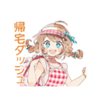 深夜シフトの★お疲れウェイトレス（個別スタンプ：40）