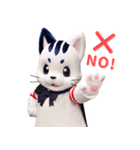星の使者 猫月（ニャンルー）【繁体字版】（個別スタンプ：22）