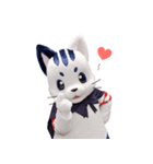 星の使者 猫月（ニャンルー）【日本語版】（個別スタンプ：11）