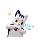 星の使者 猫月（ニャンルー）【日本語版】（個別スタンプ：16）