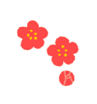 写真用おしゃれに盛れるイラスト季節編（個別スタンプ：1）