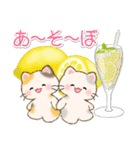 ずっと使える♪ちびころにゃんと夏スイーツ（個別スタンプ：12）