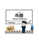 臨海本線inけいりんの毎日使う動く電車（個別スタンプ：4）