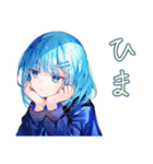 女子高生★テスト期間あるある（個別スタンプ：8）