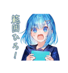 女子高生★テスト期間あるある（個別スタンプ：20）