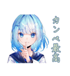 女子高生★テスト期間あるある（個別スタンプ：26）