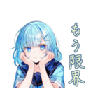 女子高生★テスト期間あるある（個別スタンプ：38）