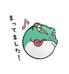 カエルスタンプ／ドクといきる（個別スタンプ：37）