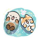 ほんわかしばいぬと水族館（個別スタンプ：20）