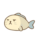 ぐでぐで魚猫タロのだらけ日記（個別スタンプ：4）