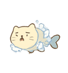 ぐでぐで魚猫タロのだらけ日記（個別スタンプ：5）