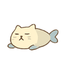 ぐでぐで魚猫タロのだらけ日記（個別スタンプ：16）