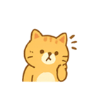 ちゃとらねこの感情パック（個別スタンプ：4）