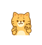 ちゃとらねこの感情パック（個別スタンプ：11）