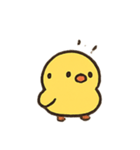 わちゃわちゃひよこ団（個別スタンプ：3）
