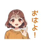 食べたいめんどくさ女子♡ダイエット（個別スタンプ：2）