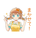 腹黒ウェイトレスのアイドル接客♡（個別スタンプ：8）