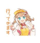 腹黒ウェイトレスのアイドル接客♡（個別スタンプ：12）