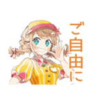腹黒ウェイトレスのアイドル接客♡（個別スタンプ：22）
