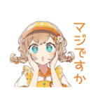 腹黒ウェイトレスのアイドル接客♡（個別スタンプ：25）