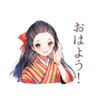 大正女学生のはいから事情（個別スタンプ：2）