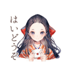 大正女学生のはいから事情（個別スタンプ：12）
