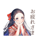 大正女学生のはいから事情（個別スタンプ：19）