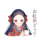 大正女学生のはいから事情（個別スタンプ：27）