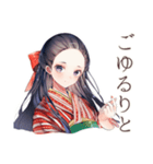 大正女学生のはいから事情（個別スタンプ：33）