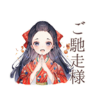 大正女学生のはいから事情（個別スタンプ：35）