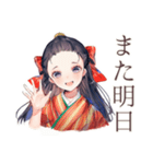 大正女学生のはいから事情（個別スタンプ：36）