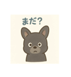 黒フレンチブルドッグ～日常スタンプ～（個別スタンプ：10）