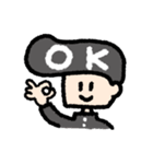 優しいリーゼントくん（個別スタンプ：1）