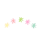 お洒落なチューリップの着せかえ花束（個別スタンプ：31）