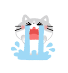 ほぼ文字無し日々の暮らし 猫（個別スタンプ：9）