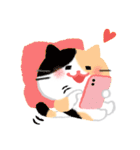 ほぼ文字無し日々の暮らし 猫（個別スタンプ：17）
