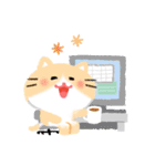 ほぼ文字無し日々の暮らし 猫（個別スタンプ：27）