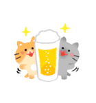 ほぼ文字無し日々の暮らし 猫（個別スタンプ：35）