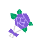 バラの花束着せかえセット（個別スタンプ：3）