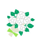 バラの花束着せかえセット（個別スタンプ：8）